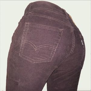 Levi’s plum corduroy pants